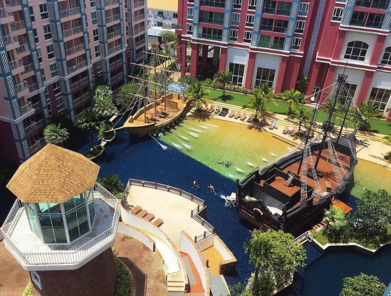 Grand Caribbean Resort Jomtian パッタヤー エクステリア 写真